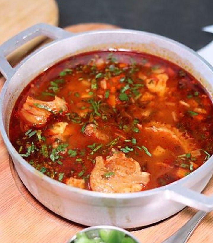Caldo De Res! — weekly special at La Esquina Guatemalteca